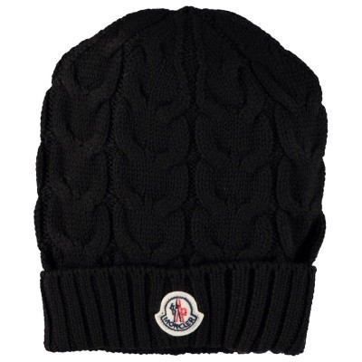Afbeelding van Moncler 00011005 kindermuts zwart