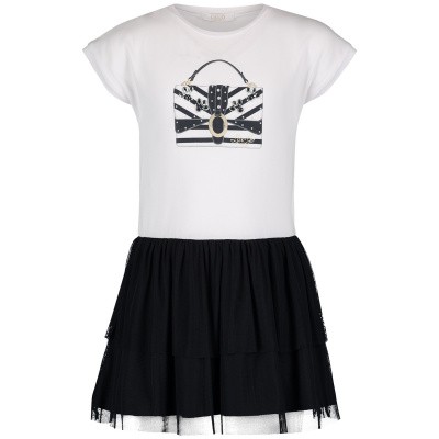 Afbeelding van Liu Jo K19076 kinderjurk navy