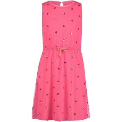 Afbeelding van Billieblush U12377 kinder jurk fluor roze