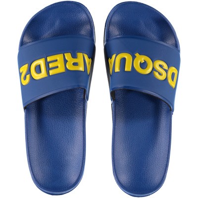 Afbeelding van Dsquared2 DY0001 kinder bandslippers cobalt blauw