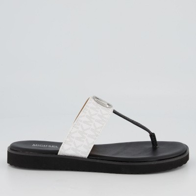 Afbeelding van Michael Kors 40S9LIFA1B dames slippers zwart