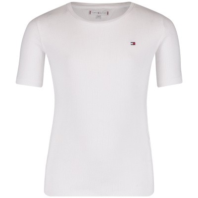 Afbeelding van Tommy Hilfiger KG0KG04212 kinder t-shirt wit