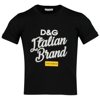 Afbeelding van Dolce & Gabbana L5JTBV kinder t-shirt zwart