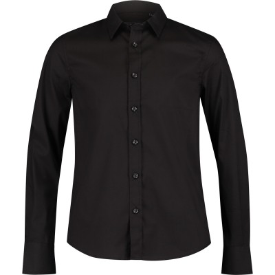 Afbeelding van Antony Morato MKSL00088 kinder overhemd zwart