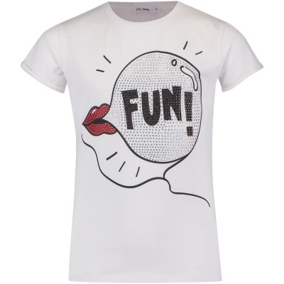 Afbeelding van Miss Grant 67255448 kinder t-shirt wit
