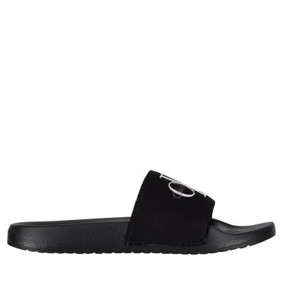 Afbeelding van Calvin Klein CHANTAL dames slippers zwart