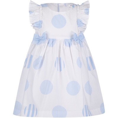 Afbeelding van Mayoral 1815 babyjurkje licht blauw