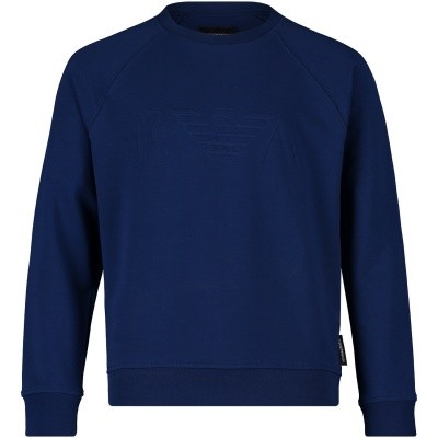 Afbeelding van Armani 6Z4M68 kindertrui cobalt blauw