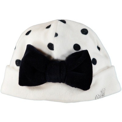 Afbeelding van MonnaLisa 352012 babymutsje off white