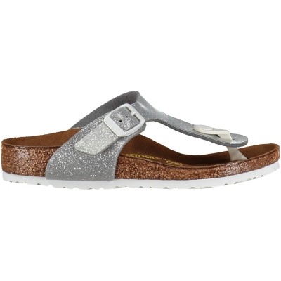 Afbeelding van Birkenstock 847693 kinderslippers zilver