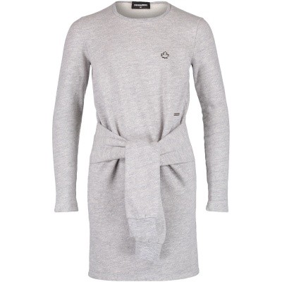 Afbeelding van Dsquared2 DQ036Z kinderjurk grijs