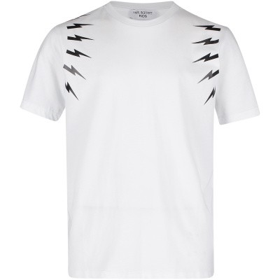 Afbeelding van Neil Barrett 018628 kinder t-shirt wit