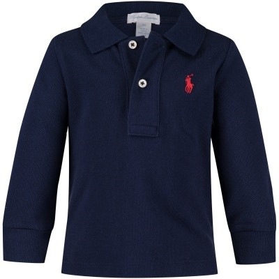 Afbeelding van Ralph Lauren 320703634 baby polo navy