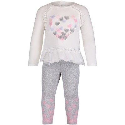 Afbeelding van Guess A84G21 babysetje off white