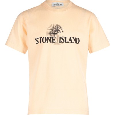 Afbeelding van Stone Island 701621455 kinder t-shirt zalm