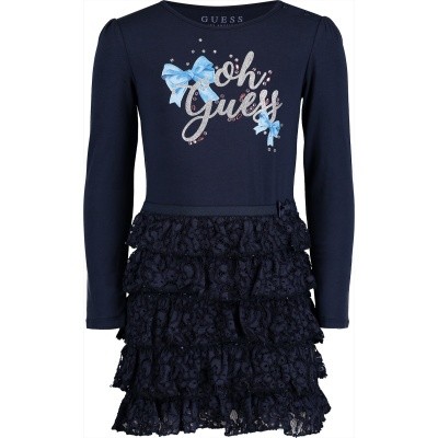 Afbeelding van Guess K83K13 kinderjurk navy