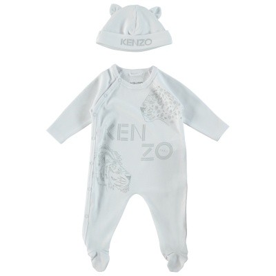 Afbeelding van Kenzo KM99003 babysetje wit