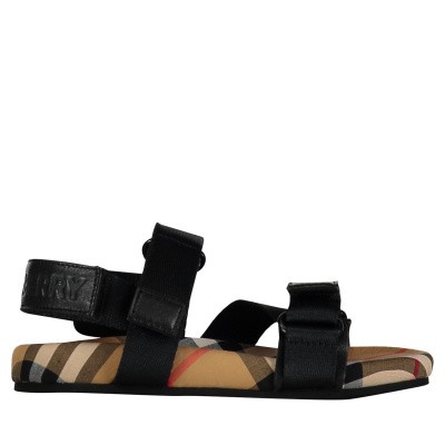 Afbeelding van Burberry 8010686 kindersandalen zwart