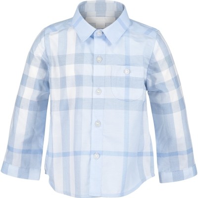 Afbeelding van Burberry 4018596 baby blouse licht blauw