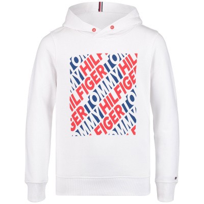 Afbeelding van Tommy Hilfiger KB0KB04668 kindertrui wit