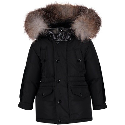 Afbeelding van Moncler 4234325 babyjas zwart
