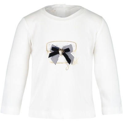 Afbeelding van Liu Jo H68054 baby t-shirt off white