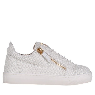 Afbeelding van Guiseppe Zanotti SBE8101021/8401021 kindersneakers wit