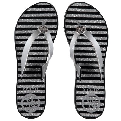 Afbeelding van Guess FL6ENZELE21 dames slippers zilver
