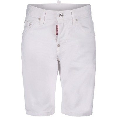 Afbeelding van Dsquared2 DQ024D kinder shorts wit