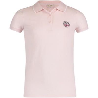 Afbeelding van Kenzo KN11008 kinder polo licht roze