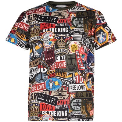 Afbeelding van Dolce & Gabbana L4JT7N G7RNX kinder t-shirt army
