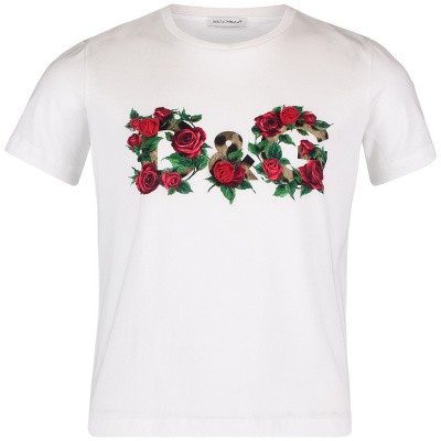 Afbeelding van Dolce & Gabbana L5JTBO kinder t-shirt wit
