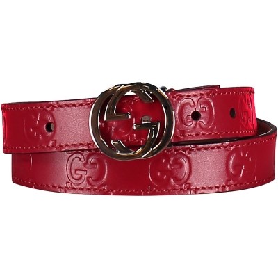 Afbeelding van Gucci 258395 CWC0N kinderriem rood