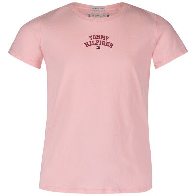 Afbeelding van Tommy Hilfiger KG0KG04192 kinder t-shirt licht roze