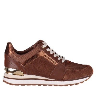 Afbeelding van Michael Kors 43F8BIFS1S dames sneakers camel