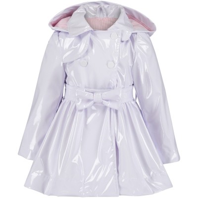 Afbeelding van Lapin 81E1301 baby trenchcoat wit