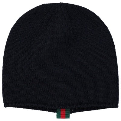 Afbeelding van Gucci 473567 baby mutsje navy