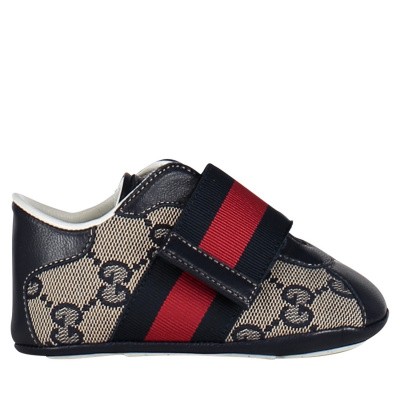 Afbeelding van Gucci 285206 babysneakers blauw