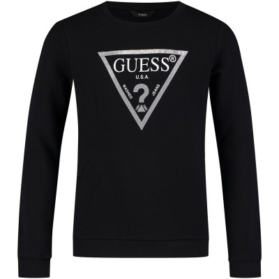 Afbeelding van Guess J74Q10 kindertrui zwart