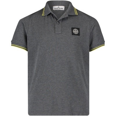 Afbeelding van Stone Island 691621348 kinder polo donker grijs