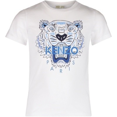 Afbeelding van Kenzo KM10708 kinder t-shirt wit
