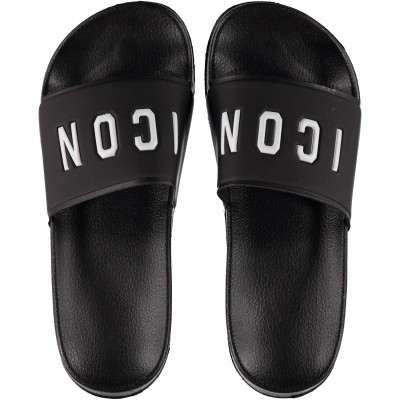 Afbeelding van Dsquared2 DY000 kinder bandslippers zwart