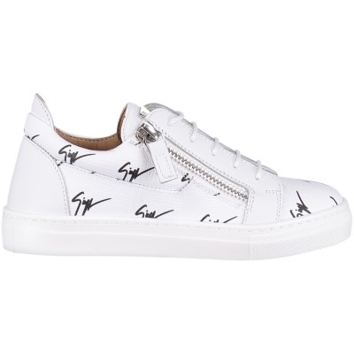 Afbeelding van Giuseppe Zanotti SBE8407 kindersneakers wit