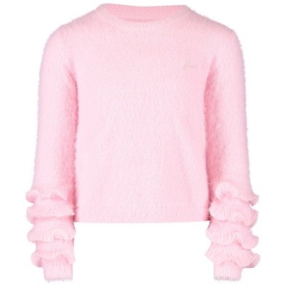 Afbeelding van Guess K84R05 kindertrui licht roze