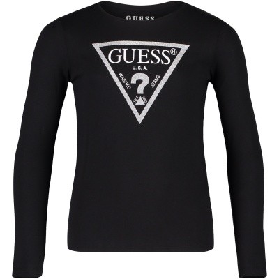 Afbeelding van Guess J84I36 kinder t-shirt zwart