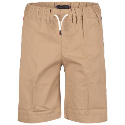 Afbeelding van Tommy Hilfiger KB0KB04781 kinder shorts zand