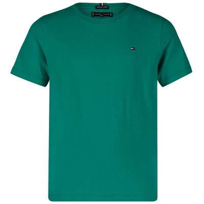 Afbeelding van Tommy Hilfiger KB0KB04692 kinder t-shirt groen