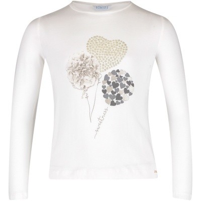 Afbeelding van Mayoral 4064 kinder t-shirt off white