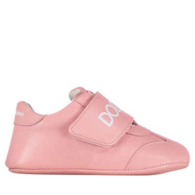 Afbeelding van Dolce & Gabbana DK0104 babysneakers licht roze