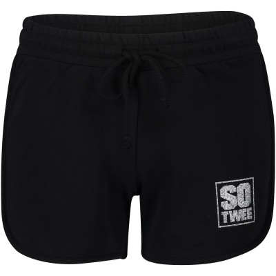 Afbeelding van Miss Grant 62303876 kinder joggingshorts zwart